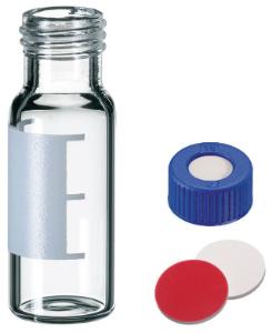 Sampler vials cap&septa