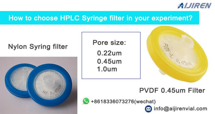 HPLC syringe filters