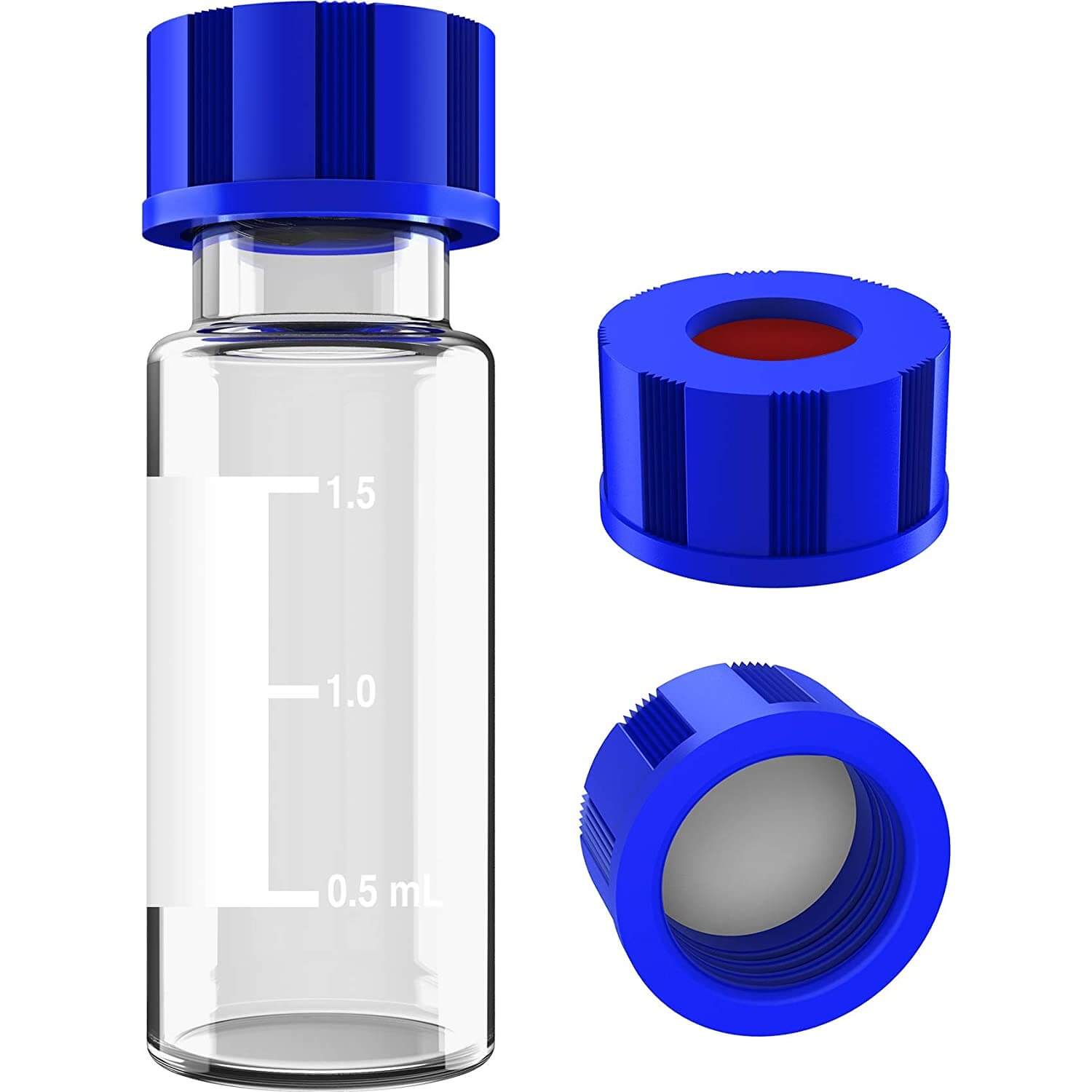 2ml 9mm Screw vial with caps