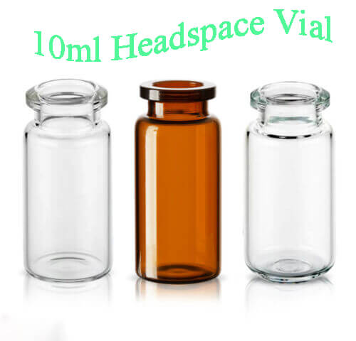 10ml 20mm crimp top headsapce vial