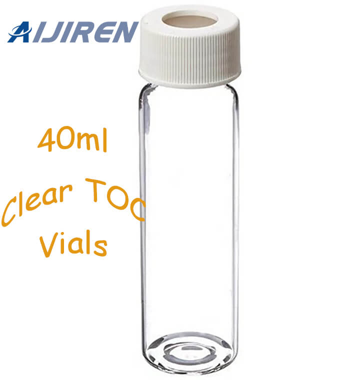 40ml Clear TOC vials