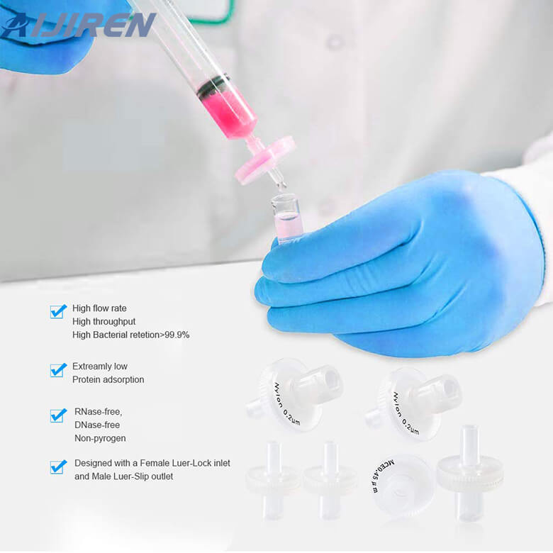 Six Materials of Syringe Filter Membrane