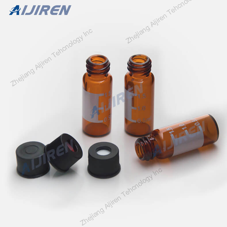 8mm amber HPLC vials for sale