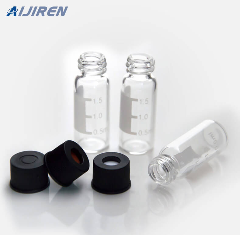 screw clear 8mm HPLC vial