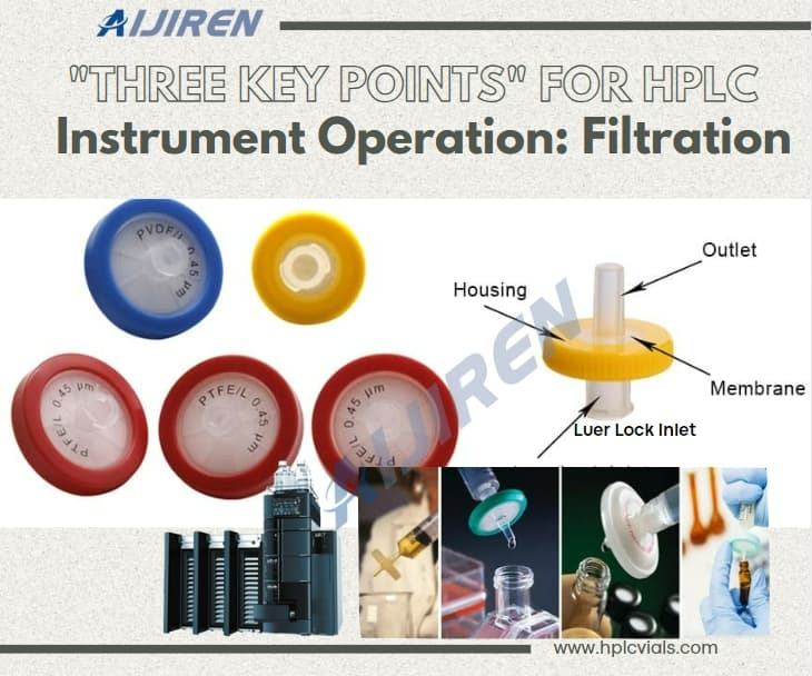 One of the “Three Key Points” for HPLC Instrument Operation: Filtration(2)